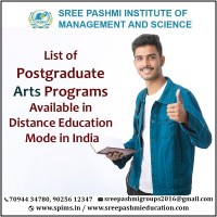 List of Postgraduate Arts Programs 