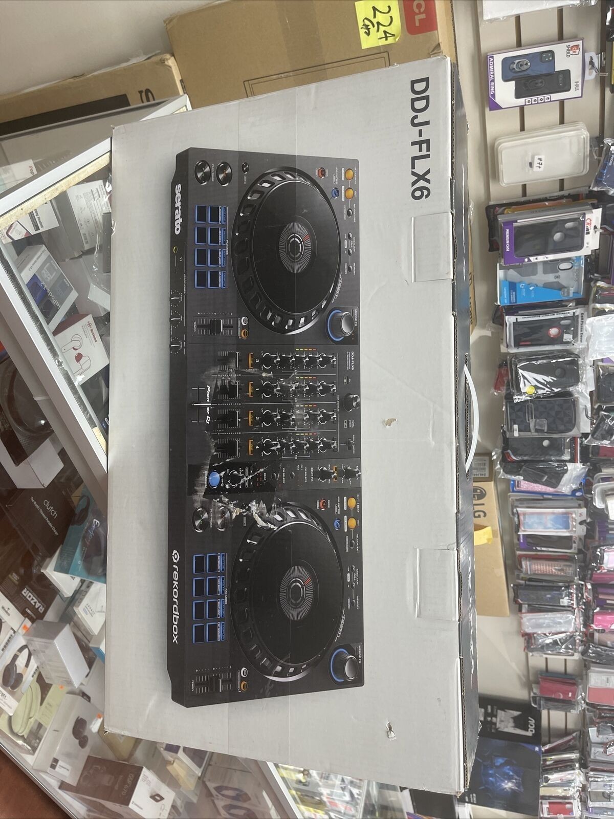 Pioneer DDJFLX6 4Channel DJ Controller for Rekordbox and Serato